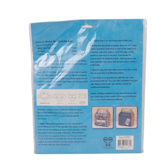 Make It Possible Goodie Box Kit NEW 3 Sheets Winter Christmas Gift - Picture 3 of 3